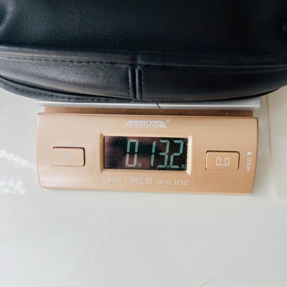 Vintage Coach Black Leather Small Ergo Mini Zip Handbag #9020 Made In The USA 19 - Picture 12 of 12